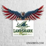 Landshark Neon Sign Larger American Eagle 1