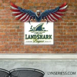 Landshark Neon Sign Larger American Eagle 1