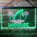 Landshark Neon Sign Palm Tree Island 1