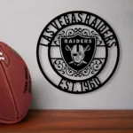 Las Vegas Raiders Metal Sign Custom Nfl 1