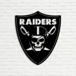 Las Vegas Raiders Metal Sign Logo 1