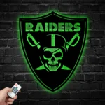 Las Vegas Raiders Metal Sign Logo 1