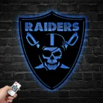 Las Vegas Raiders Metal Sign Logo 1