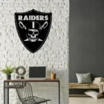 Las Vegas Raiders Metal Sign Logo 1