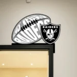 Las Vegas Raiders Metal Sign Raiders Football 1