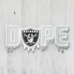 Las Vegas Raiders Neon Sign Dripping Dope 1