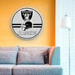 Las Vegas Raiders Neon Sign Nfl Helmet Acrylic 1