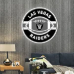 Las Vegas Raiders Neon Sign Rugby Acrylic 1
