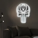 Las Vegas Raiders Neon Sign The Punisher 1
