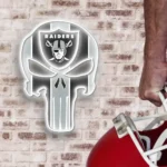 Las Vegas Raiders Neon Sign The Punisher 1