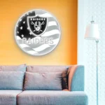 Las Vegas Raiders Neon Sign Us Pennant Acrylic 1