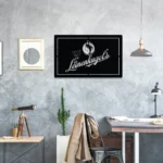 Leinenkugel Metal Sign Native American Profile 1