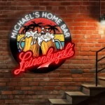 Leinenkugel Neon Sign Custom Frothy Beer Toast 1