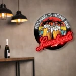 Leinenkugel Neon Sign Custom Frothy Beer Toast 1