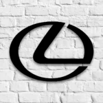 Lexus Metal Sign Logo Car 1