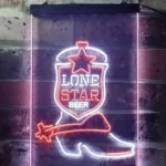 Lone Star Neon Sign Texas 1
