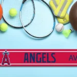 Los Angeles Angels Metal Sign Artistic Mlb 1