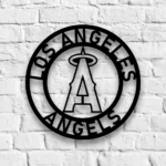 Los Angeles Angels Metal Sign Mlb 1