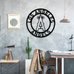 Los Angeles Angels Metal Sign Mlb 1