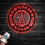 Los Angeles Angels Metal Sign Mlb 1