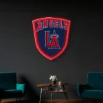 Los Angeles Angels Neon Sign La Angels Logo 1