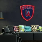 Los Angeles Angels Neon Sign La Angels Logo 1