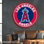 Los Angeles Angels Neon Sign Mlb 1