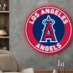 Los Angeles Angels Neon Sign Mlb 1