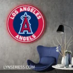 Los Angeles Angels Neon Sign Mlb 1