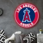 Los Angeles Angels Neon Sign Mlb 1