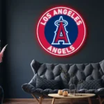 Los Angeles Angels Neon Sign Mlb 1