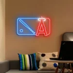Los Angeles Angels Neon Sign Mlb Logo 1