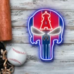 Los Angeles Angels Neon Sign The Punisher 1