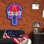 Los Angeles Angels Neon Sign The Punisher 1