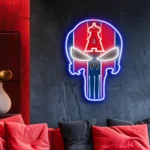 Los Angeles Angels Neon Sign The Punisher 1