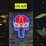Los Angeles Angels Neon Sign The Punisher 1