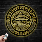 Los Angeles Chargers Metal Sign Custom Nfl 1