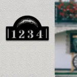 Los Angeles Chargers Metal Sign Nfl Metal House Number Sign 1