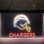 Los Angeles Chargers Neon Sign 3 Color 1