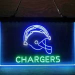 Los Angeles Chargers Neon Sign 3 Color 1