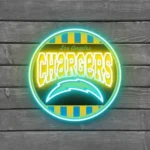 Los Angeles Chargers Neon Sign Vintage Acrylic 1