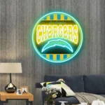 Los Angeles Chargers Neon Sign Vintage Acrylic 1