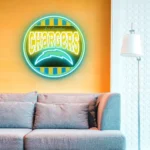 Los Angeles Chargers Neon Sign Vintage Acrylic 1