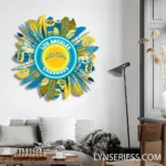 Los Angeles Chargers Neon Sign Wreath 1