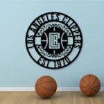 Los Angeles Clippers Metal Sign Custom Nba 1