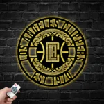 Los Angeles Clippers Metal Sign Custom Nba 1