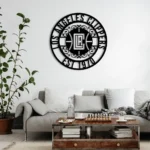 Los Angeles Clippers Metal Sign Custom Nba 1