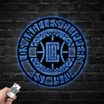 Los Angeles Clippers Metal Sign Custom Nba 1