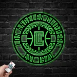 Los Angeles Clippers Metal Sign Custom Nba 1