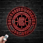 Los Angeles Clippers Metal Sign Custom Nba 1